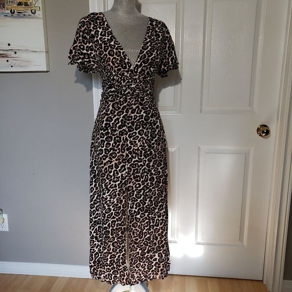 AFRM NWT leopard dress - Picture 2 of 6